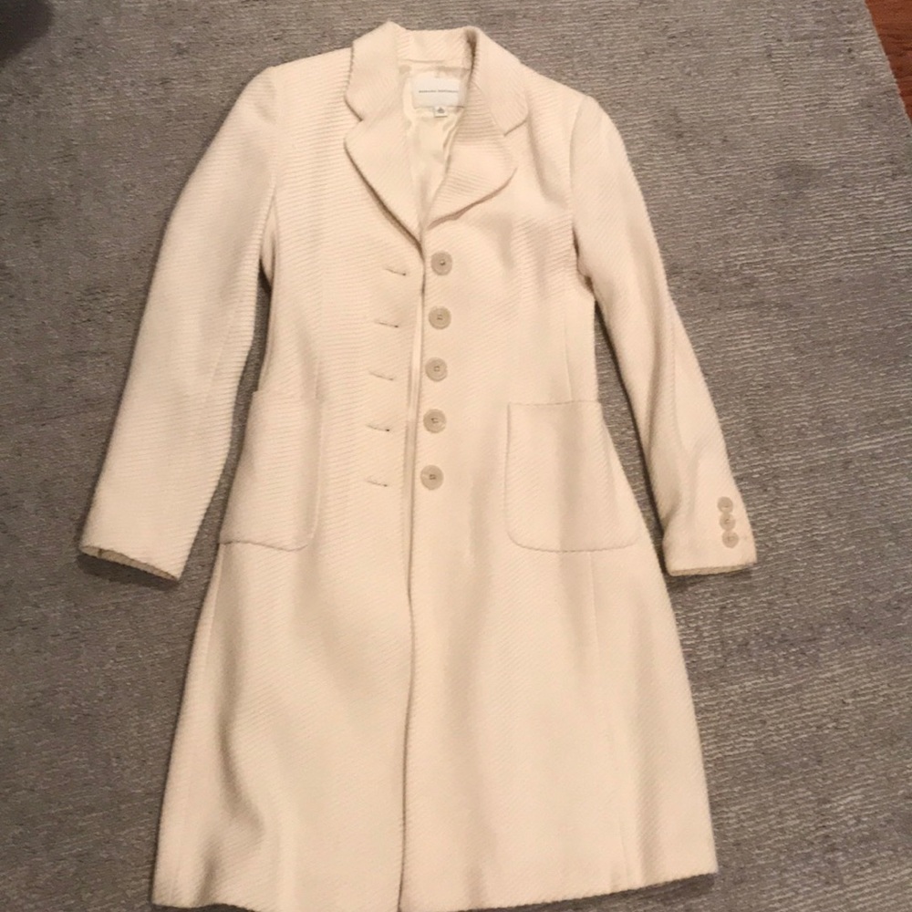 Cream coat